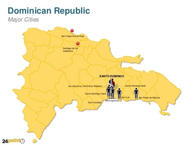 Dominican Republic Map: 100% Editable in PowerPoint
