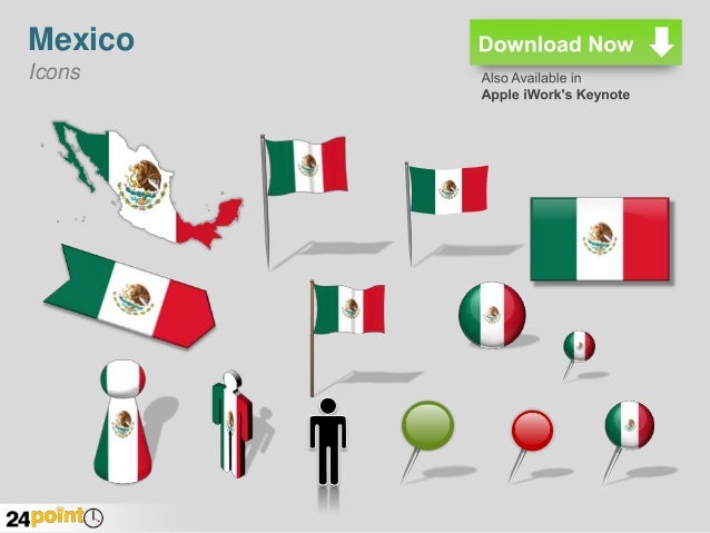 editable map of mexico powerpoint presentation