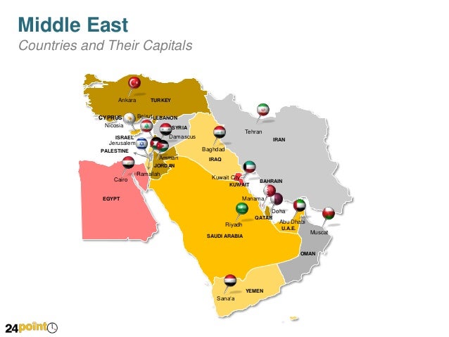 clipart map of middle east - photo #46