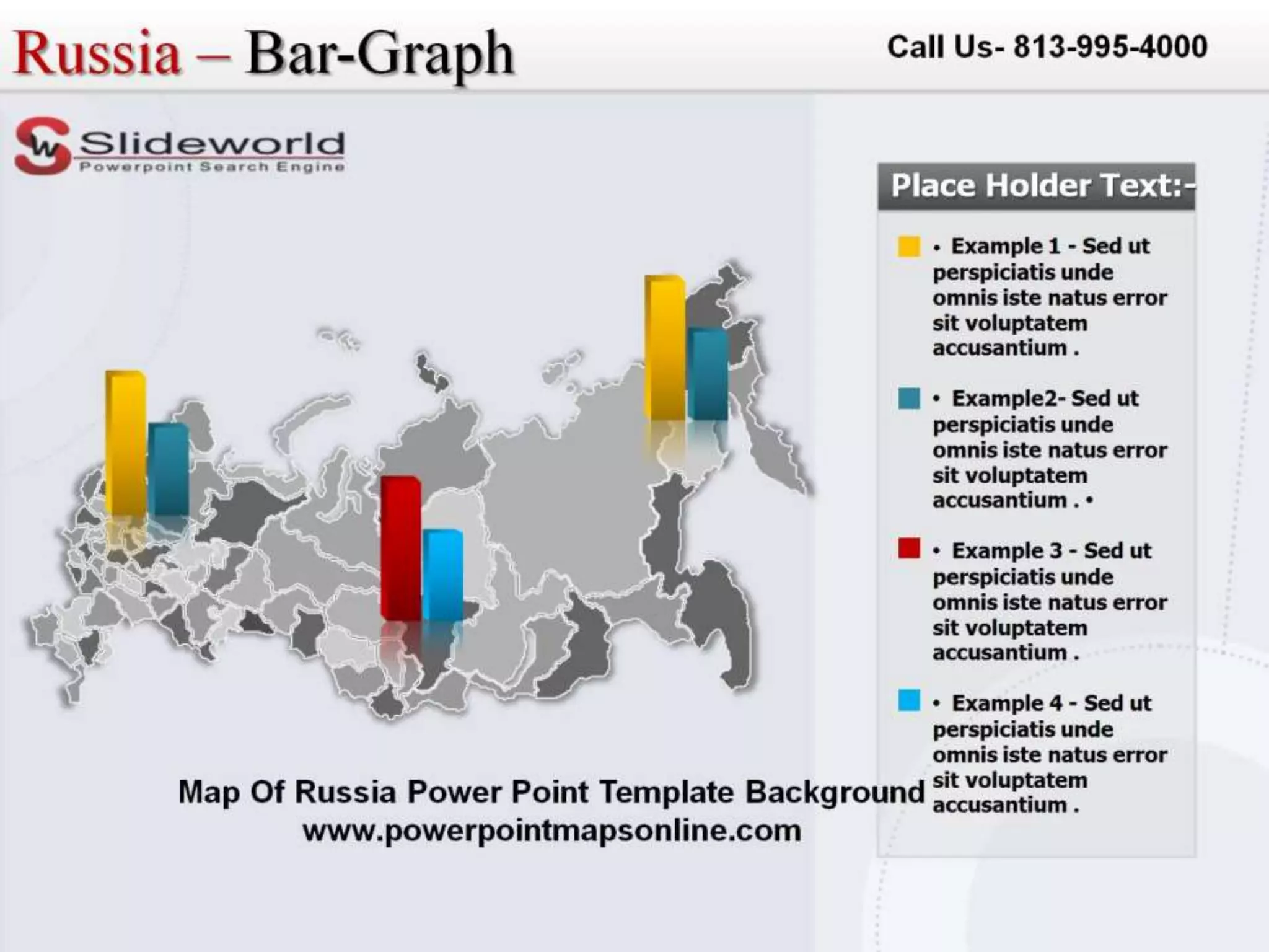 Map Of Russia Powerpoint Template Background | PPTX