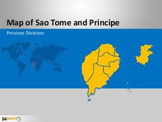 Map of Sao Tome and Principe
Province Divisions
 