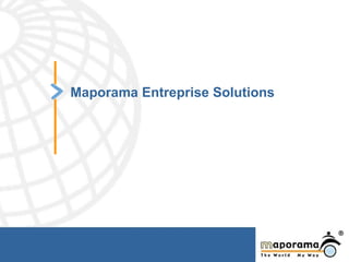 Maporama Entreprise Solutions 