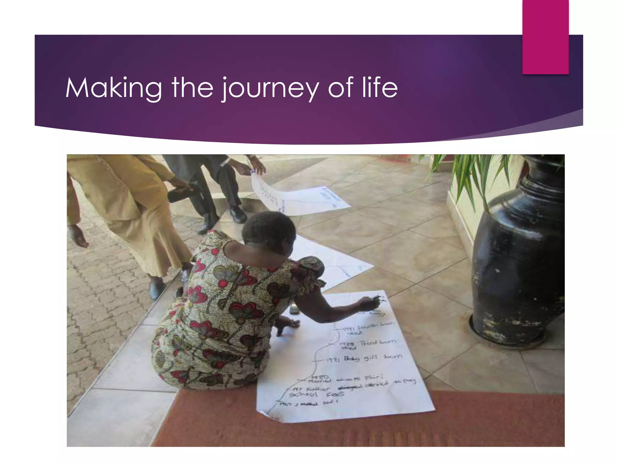 Making the journey of life
 