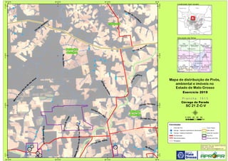 !
!
!
!
!
!
!
!
!
!!
!
!
!!
!
!!
!
!
!
!
!
!
!
!
!!
!
!
!
!!
!
!
!
!
!
!!
!
!
!!
!!!
!
!
!
!
!
!
!
!
!
!
!
!
!
Córrego
daParada
CórregodoVeado
Rio Branco
CórregoSantaMaria
Córrego Guarantã
Córrego do Caixão
Córrego
Galigueira
Córrego
da
Cascalh
eira
Córrego Barracão
RiodosPeixes
Ribeirão
Braço
Dois
d
o
Rio
dos
Peixes
Córrego
Capivara
Córrego das Pedras
Córrego Água
Viva
RibeirãoBraçoUmdoRiodosPeixes
661
662
663
664
665
667
668
821
Tabaporã
Porto dos
Gaúchos
Ipiranga
do Norte
56°W
56°W
56°10'W
56°10'W
56°20'W
56°20'W
56°30'W
56°30'W
11°30'S
11°30'S
11°40'S
11°40'S
11°50'S
11°50'S
12°S
12°S
Amazonas Pará
Rondônia
Tocantins
M
Mato
Grosso
Mato
Grosso do Sul
Goiás
1868
Rio São Miguel
SD 21 X-A-I
1813
Córrego da Parada
SC 21 Z-C-V
1814
Sinop
SC 21 Z-C-VI
1812
Fazenda Peroba Verde
SC 21 Z-C-IV
1756
Ribeirão Macaco
SC 21 Z-C-II
1757
Rio Índio Posseso
SC 21 Z-C-III
1755
Fazenda Tapena
SC 21 Z-C-I
1869
Campo da Baiana
SD 21 X-A-II
1870
Foz do Celeste
SD 21 X-A-III
Tabaporã
Vera
Tapurah Sorriso
Porto dos Gaúchos
Sinop
Ipiranga
do Norte
Cláudia
Nova
Maringá
Convenções
! Centroide Pivô
! Outorga - Captacao Superficial em barramento
! Outorga - Captacao Superficial
Pavimentadas
Não Pavimentadas
Planejadas
Curso d´água
Área urbana
Divisa de município
Área Pivô
Imóveis com Pivôs
Mapa de distribuição de Pivôs,
ambiental e imóveis no
Estado de Mato Grosso
P r a n c h a : 1 8 1 3P r a n c h a : 1 8 1 3
Córrego da Parada
SC 21 Z-C-V
Elaboração: Eng. Agr. Gabriel D Mancilla
Data: Junho de 2020
Contato: gabriel.mancilla@gmail.com
μ0 20 40 60 8010
Km
Localização (sem escala)
Articulação das folhas
Exercício 2019Exercício 2019
 