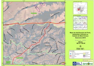 !
!!!
!!!!
!!
!
!!
!!
!!
!
!!!
!!
!
!
!
DECIOLANDIA
RibeirãoMariaJoana
C
órrego
SãoMateus
CórregodosMacacos
Córreg
o
de
Baixo
Córrego Riozinho
Rio
Sep
otuba
ou
Tenente Lira
Córreg
o
M
aringá
Córrego Minador
Rio Sepotubinha
Córrego do Ouriç o
Córrego
Cajueiro
Ribeirão
Varjaria do Norte
Córrego Quati
Córrego Sumidouro
Córrego
Grande
Córr
ego
Piquizeiro
Ribeirão Santo Antônio
Ribeirão
Água-Branca
Córrego Form
os
o
Corrégo
d
a
Preguiça
Córrego
Águas
Claras
Córr
ego Bambolim
RibeirãoFormoso
Córrego Sujo
RiodasToca
s
Correguinho
Córrego Amarelo
Ribeirão Areias
Córrego
Cágado
Córrego
Sonho
Azul
Córrego Barro Preto
CórregoVarjaria
do
Sul
721
731
Tangará
da Serra
Santo Afonso
Diamantino
57°W
57°W
57°10'W
57°10'W
57°20'W
57°20'W
57°30'W
57°30'W
14°S
14°S
14°10'S
14°10'S
14°20'S
14°20'S
14°30'S
14°30'S
Amazonas Pará
Rondônia
Tocantins
M
Mato
Grosso
Mato
Grosso do Sul
Goiás
2108
Serra do Tira Sentido
SD 21 Z-A-IV
2107
Nova Olímpia
SD 21 Y-B-VI
2106
Nova Fernandópolis
SD 21 Y-B-V
2020
Rio Claro
SD 21 X-C-IV
2019
Rio Alegre
SD 21 V-D-VI
2018
Rio do Sangue
SD 21 V-D-V
2064
Nortelândia
SD 21 Z-A-I
2063
Afonso
SD 21 Y-B-III
2062
Rio Maracanã
SD 21 Y-B-II
São José do Rio
Claro
Nortelândia
Tangará
da Serra
Nova Mutum
Campo
Novo do
Parecis
Santo Afonso
Diamantino
Nova Maringá
Convenções
! Centroide Pivô
! Outorga - Captacao Superficial em barramento
! Outorga - Captacao Superficial
Pavimentadas
Não Pavimentadas
Planejadas
Curso d´água
Área urbana
Divisa de município
Área Pivô
Imóveis com Pivôs
Mapa de distribuição de Pivôs,
ambiental e imóveis no
Estado de Mato Grosso
P r a n c h a : 2 0 6 3P r a n c h a : 2 0 6 3
Afonso
SD 21 Y-B-III
Elaboração: Eng. Agr. Gabriel D Mancilla
Data: Junho de 2020
Contato: gabriel.mancilla@gmail.com
μ0 20 40 60 8010
Km
Localização (sem escala)
Articulação das folhas
Exercício 2019Exercício 2019
 