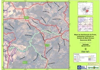 !!
!
!
!
!
!
!
!
!
Ribeirão
Tesouro
Córrego
Corren
te
Ribeirão Itaquerei
Ribeirã
o
ParedãoGrande
Córrego
Bar
r
e
irinho
Córreg
o
D
esconhecido
Córrego
Riqueza
Córr
ego
da
Peneira
Córrego Engano
Cór
rego
Água
Lim
pa
Córrego
do
O
uro
Ribeirão Boqueirão
Córrego do Colchete
Cór
regoBarreiro
CórregodaDivisa
Córrego
da
Form
a
CórregoSantoAntônio
Rio das Mortes
Córrego do Prata
Córrego Rompante
CórregoBuritiQuebrado
270
271
435
436
Novo São
Joaquim
General
Carneiro
Barra do
Garças
53°W
53°W
53°10'W
53°10'W
53°20'W
53°20'W
53°30'W
53°30'W
15°S
15°S
15°10'S
15°10'S
15°20'S
15°20'S
15°30'S
15°30'S
Amazonas Pará
Rondônia
Tocantins
M
Mato
Grosso
Mato
Grosso do Sul
Goiás
2204
Colônia Meruri
SD 22 Y-C-V
2115
São Joaquim
SD 22 Y-A-V
2205
General Carneiro
SD 22 Y-C-VI
2203
Batovi
SD 22 Y-C-IV
2159
Lago do Cervo
SD 22 Y-C-I
2160
Toricoejo
SD 22 Y-C-II
2161
São Marcos
SD 22 Y-C-III
Poxoréu
Paranatinga
Guiratinga
Primavera
do Leste
Novo São
Joaquim
Santo
Antônio
do Leste
General
Carneiro
Nova
Xavantina
Barra do Garças
Convenções
! Centroide Pivô
! Outorga - Captacao Superficial em barramento
! Outorga - Captacao Superficial
Pavimentadas
Não Pavimentadas
Planejadas
Curso d´água
Área urbana
Divisa de município
Área Pivô
Imóveis com Pivôs
Mapa de distribuição de Pivôs,
ambiental e imóveis no
Estado de Mato Grosso
P r a n c h a : 2 1 6 0P r a n c h a : 2 1 6 0
Toricoejo
SD 22 Y-C-II
Elaboração: Eng. Agr. Gabriel D Mancilla
Data: Junho de 2020
Contato: gabriel.mancilla@gmail.com
μ0 20 40 60 8010
Km
Localização (sem escala)
Articulação das folhas
Exercício 2019Exercício 2019
 