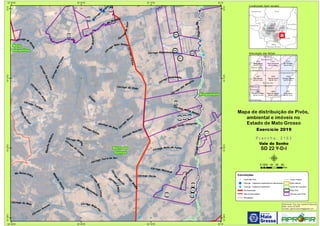 !
!
!
!
!
!
!!!!
!!!
!!
!!!
!
!
!
!
!
!
!
!
!
!
! !
!
!
!
!
!
!
!
!
!
CórregodasFurnas
Ribeirão
Mineiro
Có
rrego
ÁguaLimpa
Córrego
Buritiza
l
Córrego Tucano
RibeirãoGalheiro
Córrego Ranchão
Rio Passa-Vinte
C
órrego
Caveira
Córr
ego
Galinheiro
Córrego Mata da Fome
Cór
rego
das
Antas
C
órrego Duas Pontes
Córregodos
V
eados
Córrego Marimbondo
CórregoCorixo
Corgão
Corrego do
Açude
Rio Pindaíba
Córrego do Meio
Córrego
do
Cam
po
Córrego Pa
raná
Córrego Pindaibinha
Córrego Estiva
Córrego
Areinha
CórregoCachoeirinha
RioCorrente
Córrego do Cedo
Córrego
Brejão
Córrego Molha Pelego
Córrego da Ema
Córrego Terra do Sul
Córrego Beija-Flo
r
Córre
go
d'Anta
Córrego Marm
elada
Córrego
dos
Mineiros
Córre
go
doOsso
Córrego Varão Comprido
Córrego Verde
Córrego
M
atula
CórregoCampeira
C
ó
rrego
Sucuri
Córrego Matrinxã
992
993
996
998
1000
100210031004
1011
1010
1009
1008
1016
1033
1034
1037
1040
Araguaiana
Nova
Xavantina
Barra do
Garças
52°W
52°W
52°10'W
52°10'W
52°20'W
52°20'W
52°30'W
52°30'W
15°S
15°S
15°10'S
15°10'S
15°20'S
15°20'S
15°30'S
15°30'S
Amazonas Pará
Rondônia
Tocantins
M
Mato
Grosso
Mato
Grosso do Sul
Goiás
2116
Placa Nativa
SD 22 Y-A-VI
2205
General Carneiro
SD 22 Y-C-VI
2206
Barra do Garças
SD 22 Y-D-IV
2207
Araguaiana
SD 22 Y-D-V
2117
Nova Xavantina
SD 22 Y-B-IV
2118
Rio Pindaiba
SD 22 Y-B-V
2163
Córrego Grande
SD 22 Y-D-II
2161
São Marcos
SD 22 Y-C-III
2162
Vale do Sonho
SD 22 Y-D-I
Guiratinga
Novo São
Joaquim
General
Carneiro
Araguaiana
Nova
Xavantina
Barra do
Garças
Convenções
! Centroide Pivô
! Outorga - Captacao Superficial em barramento
! Outorga - Captacao Superficial
Pavimentadas
Não Pavimentadas
Planejadas
Curso d´água
Área urbana
Divisa de município
Área Pivô
Imóveis com Pivôs
Mapa de distribuição de Pivôs,
ambiental e imóveis no
Estado de Mato Grosso
P r a n c h a : 2 1 6 2P r a n c h a : 2 1 6 2
Vale do Sonho
SD 22 Y-D-I
Elaboração: Eng. Agr. Gabriel D Mancilla
Data: Junho de 2020
Contato: gabriel.mancilla@gmail.com
μ0 20 40 60 8010
Km
Localização (sem escala)
Articulação das folhas
Exercício 2019Exercício 2019
 