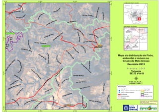 !
!
!
!
BALISA
RIBEIRAOZINHO
TORIXOREU
CórregoQuati
Córr
egoSobra
CórregoSãoPedro
CórregoCaracol
Ribeirão
Quebra-
D
entes
Rio Diamantino
Córrego Capim-Branco
Córrego Cachoeirão
Córrego Barreiro
Córrego
Su
curi
Córrego
Águas
Belas
Córrego
Porteiro
CórregoPâ
ntano
Cór
regoQuebra-Denti
nh
o
Ribeirão São Francisco
Córrego Boa Esperança
Córrego
Mutum
Ribeirãozinho
CórregoAntinha
Córrego das Éguas
Córrego
A
reia
Córrego da Égu
a
Córrego
Esteves
Córrego do
M
eio
CórregoJauru
Córrego Baixada
Córrego do Lobo
CórregoPulador
Cór
rego Cocal
Córrego
do
Sal
CórregoIgrejinha
Ribeirã
o
Capivara
Córr
e
g
o
Cabeçudo
Córrego
C
abaças
Córrego Fortaleza
Córrego
Ág
ua
Bonita
Córrego Encascado
Córrego
Aroeirinha
CórregoBuritizal
Córreg
o
Confusa
CórregoBarreirão
CórregoConfuso
Córrego
d
a
C
om
prida
CórregoVauzinho
Córrego Garimpo
Rio
São
D
om
ingos
Córrego do Rancho
C
órrego
D
ois
C
ó
r
r
e
gos
Rio A
raguaia
Córreg
o
M
ague
Córrego Cova
Córrego Sucesso
Córrego
F
eio
857
858
859
860
Torixoréu
Guiratinga
52°30'W
52°30'W
52°40'W
52°40'W
52°50'W
52°50'W
53°W
53°W
16°S
16°S
16°10'S
16°10'S
16°20'S
16°20'S
16°30'S
16°30'S
Amazonas Pará
Rondônia
Tocantins
M
Mato
Grosso
Mato
Grosso do Sul
Goiás
2204
Colônia Meruri
SD 22 Y-C-V
2288
Araguainha
SE 22 V-A-V
2289
Ponte Branca
SE 22 V-A-VI
2248
Buriti
SE 22 V-A-II
2250
Bom Jardim Goiás
SE 22 V-B-I
Torixoréu
Guiratinga
Alto Garças
General
Carneiro
Araguaiana
Barra do
Garças
Convenções
! Centroide Pivô
! Outorga - Captacao Superficial em barramento
! Outorga - Captacao Superficial
Pavimentadas
Não Pavimentadas
Planejadas
Curso d´água
Área urbana
Divisa de município
Área Pivô
Imóveis com Pivôs
Mapa de distribuição de Pivôs,
ambiental e imóveis no
Estado de Mato Grosso
P r a n c h a : 2 2 4 9P r a n c h a : 2 2 4 9
Torixoréu
SE 22 V-A-III
Elaboração: Eng. Agr. Gabriel D Mancilla
Data: Junho de 2020
Contato: gabriel.mancilla@gmail.com
μ0 20 40 60 8010
Km
Localização (sem escala)
Articulação das folhas
Exercício 2019Exercício 2019
 