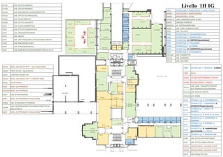 0G-02/03
0G-01
OG-04
WC-H
WC-D
WC-U
1H-22b
1H-22a
1H.21a
1H-21b
1H-12b
1H-10
1H-08
1H-07
1H-09
1H-06
1H-05
1H-04
1H-03
1H-02d/e
1H-11b
1H-01
1G-01a
1G-01b
1G-01c
1G-01d 1G-02
1G-03b
1G-03a
1G-05
1G-06a
1G-06b
1G-07
1G-04
WC-D
WC-U
1G-09
1G-08
1G-10a
1G-19 1G-18 1G-17 1G-16 1G-15 1G-14 1G-13 1G-12
1G-11a
1G-20
1G-21
1G-22b
1G-22a
1G-23
1G-11b
1G-11b
1
2
EDIF. G-H - Q. 115,00
Geo m. G. Car an d en t e
Geo m. G. Car an d en t e
Geo m. G. Car an d en t e
Geo m. G. Car an d en t e
Geo m. G. Car an d en t e
Geo m. G. Car an d en t e
Geo m. G. Car an d en t e
Geo m. G. Car an d en t e
Geo m. G. Car an d en t e
Geo m. G. Car an d en t eGeo m. G. Car an d en t e
Geo m. G. Car an d en t e
Geo m. G. Car an d en t e
Geo m. G. Car an d en t eGeo m. G. Car an d en t e
Geo m. G. Car an d en t e
Geo m. G. Car an d en t e
Geo m. G. Car an d en t e
Geo m. G. Car an d en t e
Geo m. G. Car an d en t e
Geo m. G. Car an d en t e
Geo m. G. Car an d en t e
Geo m. G. Car an d en t e
Geo m. G. Car an d en t e
Geo m. G. Car an d en t e
Geo m. G. Car an d en t e
Geo m. G. Car an d en t e
Geo m. G. Car an d en t e
Geo m. G. Car an d en t e
Geo m. G. Car an d en t e
Geo m. G. Car an d en t e
Geo m. G. Car an d en t e Geo m. G. Car an d en t eGeo m. G. Car an d en t e
Geo m. G. Car an d en t e
Geo m. G. Car an d en t eGeo m. G. Car an d en t e Geo m. G. Car an d en t eGeo m. G. Car an d en t e
Geo m. G. Car an d en t eGeo m. G. Car an d en t eGeo m. G. Car an d en t eGeo m. G. Car an d en t e
Geo m. G. Car an d en t e
Geo m. G. Car an d en t e
Geo m. G. Car an d en t e
Geo m. G. Car an d en t e
Geo m. G. Car an d en t e
Geo m. G. Car an d en t e
Geo m. G. Car an d en t e
Geo m. G. Car an d en t eGeo m. G. Car an d en t e Geo m. G. Car an d en t eGeo m. G. Car an d en t e
Geo m. G. Car an d en t eGeo m. G. Car an d en t eGeo m. G. Car an d en t eGeo m. G. Car an d en t e
Geo m. G. Car an d en t eGeo m. G. Car an d en t e Geo m. G. Car an d en t eGeo m. G. Car an d en t e
Geo m. G. Car an d en t e Geo m. G. Car an d en t e Geo m. G. Car an d en t e Geo m. G. Car an d en t e
Geo m. G. Car an d en t e
Geo m. G. Car an d en t e
Geo m. G. Car an d en t e
Geo m. G. Car an d en t e Geo m. G. Car an d en t e
Geo m. G. Car an d en t e
Geo m. G. Car an d en t e
Geo m. G. Car an d en t e
Geo m. G. Car an d en t e
Geo m. G. Car an d en t eGeo m. G. Car an d en t e
Geo m. G. Car an d en t eGeo m. G. Car an d en t e
Geo m. G. Car an d en t e
Geo m. G. Car an d en t eGeo m. G. Car an d en t e
Geo m. G. Car an d en t eGeo m. G. Car an d en t e
Geo m. G. Car an d en t eGeo m. G. Car an d en t e
Geo m. G. Car an d en t eGeo m. G. Car an d en t e
Geo m. G. Car an d en t eGeo m. G. Car an d en t e
Geo m. G. Car an d en t e
Geo m. G. Car an d en t e
Geo m. G. Car an d en t e
Geo m. G. Car an d en t eGeo m. G. Car an d en t e
Geo m. G. Car an d en t e Geo m. G. Car an d en t e Geo m. G. Car an d en t e
Geo m. G. Car an d en t e
Geo m. G. Car an d en t e
Geo m. G. Car an d en t e
Geo m. G. Car an d en t e
Geo m. G. Car an d en t eGeo m. G. Car an d en t e
Geo m. G. Car an d en t eGeo m. G. Car an d en t eGeo m. G. Car an d en t e Geo m. G. Car an d en t e
Geo m. G. Car an d en t e
Geo m. G. Car an d en t e
Geo m. G. Car an d en t e
Geo m. G. Car an d en t eGeo m. G. Car an d en t e Geo m. G. Car an d en t e
Geo m. G. Car an d en t e
Geo m. G. Car an d en t e
Geo m. G. Car an d en t e
Geo m. G. Car an d en t e Geo m. G. Car an d en t e
Geo m. G. Car an d en t e
Geo m. G. Car an d en t e
Geo m. G. Car an d en t e Geo m. G. Car an d en t e
Geo m. G. Car an d en t e
Geo m. G. Car an d en t e
Geo m. G. Car an d en t e
Geo m. G. Car an d en t e
Geo m. G. Car an d en t eGeo m. G. Car an d en t e Geo m. G. Car an d en t e
Geo m. G. Car an d en t e
Geo m. G. Car an d en t e
Geo m. G. Car an d en t e
Geo m. G. Car an d en t eGeo m. G. Car an d en t e
Geo m. G. Car an d en t e Geo m. G. Car an d en t e
Geo m. G. Car an d en t e
Geo m. G. Car an d en t e
Geo m. G. Car an d en t e
Geo m. G. Car an d en t e
Livello 1H 1G
1H-01a1H-01b
1H-02a/b 1H-02c
1H-02f
1H-11a/c
1H-11d
1H- 12a
1H-24
1H-25
1H-26
1H-27
1H-28
1H-29
1H-30
1H-23
1G-01e
1G-10b
1H-22a
1H-21a
1H-22b
1H01 STUDIO (2p) P. IENGO (infn), D. DELLA VOLPE
1H01a UFFICIO SCR P. MASTROSERIO
1H01b UFFICIO SCR P. LO RE
1H02a /b LAB. LIMADOU/JEM-EUSO
1H02c CAMERA TERMICA
1H02d/e LA. COSTRUZIONI KM3
1H02f LAB. FISICA SUBNUCLEARE
1H03 LAB. Test Km3
1H04 STUDIO (1p) G. SEKHNIAIDZE (infn)
1H05 STUDIO (1p) C. ARAMO (infn)
1H06 STUDIO (1p) G. CHIEFARI (pensionato)
1H07 STUDIO (1p) V. PALLADINO
1H08 STUDIO (1p) F. GUARINO
1H09 STUDIO (1p) M. AMBROSIO (pensionato)
1H10 STUDIO (1p) S. CATALANOTTI
1H11a/c LAB. AUGER/CTA
1H11b LAB. DARKSIDE
1H11d LAB. Test KM3
1H12a LAB. SILICIO AMORFO
1H12b LAB. SILICIO AMORFO
1H21b LAB. DISPOSITIVI SUPERCONDUTTIVI
1H21a LAB. OTTICA ULTRAVELOCE
1H22a LAB. FISICA MEDICA
1H22b LAB. OTTICA GUIDATA
1H23 LAB. FISICA AMBIENTALE
1H24 LAB. OTTICA QUANTISTICA
1H25 LAB. NEWS/SHIP/OPERA
1H26 LAB. MODA
1H27 LAB. SPETTROSCOPIE OTTICHE NON LINEARI
1H28 LAB. ABLAZIONE LASER
1H29 LAB. STM/COHERENTIA
1H30 LAB. DISPOSITIVI SUPERCONDUTTORI ALTA TC
1G01a SERV. CALCOLO E RETI – SALA MACCHINE
1G01b TIER2 ATLAS - SALA RECAS
1G01c CONTROL ROOM LHC
1G01d SERV. CALCOLO E RETI – CAMPUS GRID
1G01e SALA UTENTI
1G02 SERV. ELETTRONICO
1G03a/b SERV. ELETTRONICO
1G04 LAB. DI MICROONDE
1G05 SERV. ELETTRONICO E RIVELATORI
1G06a LAB. DI MICROELETTRONICA
1G06b
LAB. PREPARAZIONE ESPERIENZE DIDATTICHE
DELLA FISICA
1G07 SERV. ELETTRONICO E RIVELATORI
1G08 STUDIO (2p) F. GESUELE + 1 Libero
1G09 AULA
1G10a STUDIO DOTTORANDI (7 POSTI)
1G10b STUDIO OSPITI ( 7 POSTI)
1G11a
LAB. LASS - SVILUPPO SISTEMI
ELETTRONICA ACQUISIZIONE
1G11b1 LAB. NUCLEI ESOTICI
1G11b2 LAB. EDEN
1G12 STUDIO (1 p) G. PATERNOSTER
1G13
STUDIO (2 p) I. LOMBARDO, G.
SPADACCINI (pensionato)
1G14
STUDIO (2 p) L. MANTI M.
QUARTO
1G15 STUDIO (2 p) A. BEST, A. DI LEVA
1G16
STUDIO (2 p) R. GIORDANO, A.
PORRINO
1G17
STUDIO (2 p) V. FERONE, G.
TROMBETTI
1G18
STUDIO (2 p) G. AMBROSONE
(pensionata), U. COSCIA
1G19 STUDIO (1 p) P. MADDALENA
1G20 LAB. OTTICA DEI MATERIALI
1G21 LAB. OTTICA NON LINEARE
1G22a UFFICIO SERV. CALCOLO E RETI
1G22b UFFICIO SERV. CALCOLO E RETI
1G23 LAB. NANO OTTICA
 