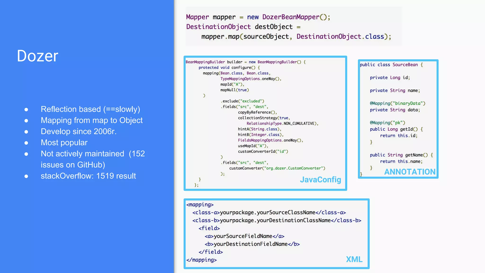 Mapping in Java Options | PPT