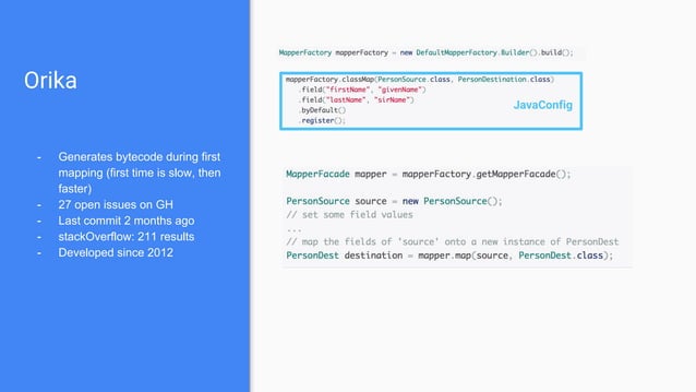 Mapping in Java Options | PPT