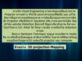 3D Projection Mapping | PPT