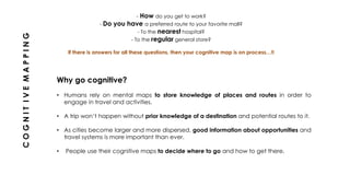 cognitive, behaviour and activity mapping | PPTX