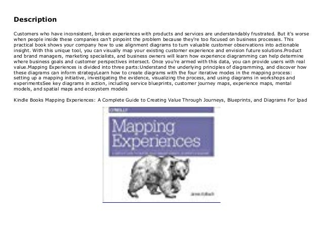 Kindle Books Mapping Experiences A Complete Guide To