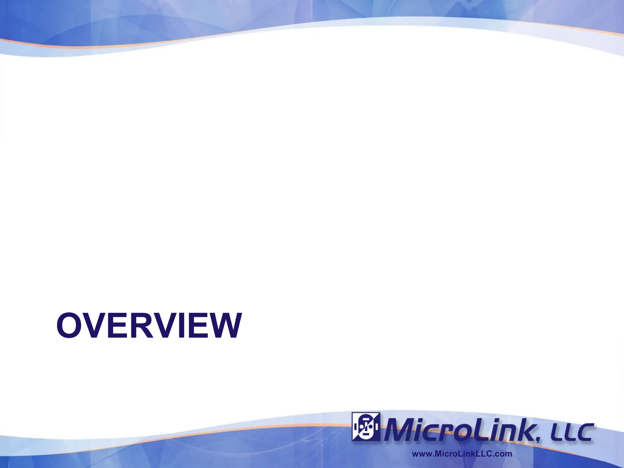 OVERVIEW


           www.MicroLinkLLC.com
 