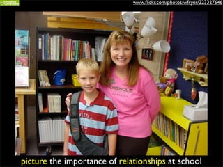 www.ﬂickr.com/photos/wfryer/223327646




picture the importance of relationships at school
 