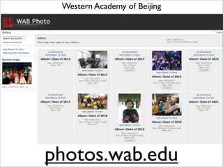 Western Academy of Beijing




photos.wab.edu
 