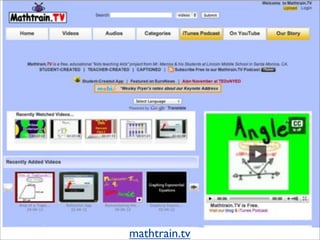 mathtrain.tv
 