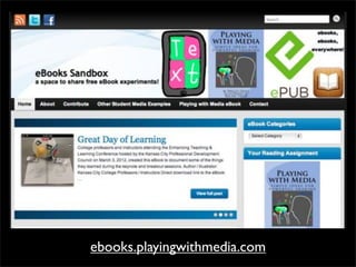 ebooks.playingwithmedia.com
 