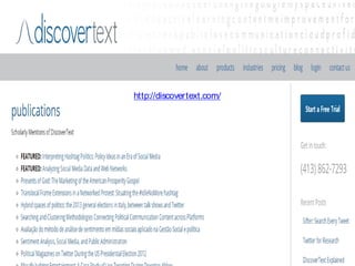 http://discovertext.com/
 