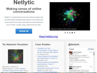 https://netlytic.org/
 