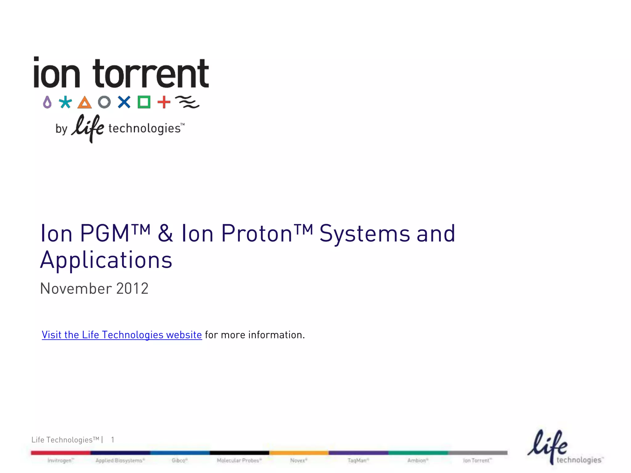 Semiconductor Sequencing Applications for Plant Sciences | PPT - Ion Semiconductor Dna Sequencing Patent Application
