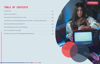 Mapping connected tv viewership: CTV India Report 2021 by mediasmart | PDF