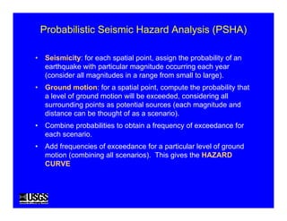 Psha Mapping Earthquake Hazard | PDF