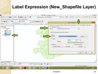 Label Expression (New_Shapefile Layer)
244/18/2014
 