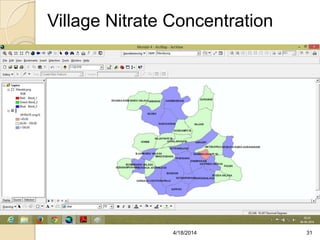 Village Nitrate Concentration
314/18/2014
 