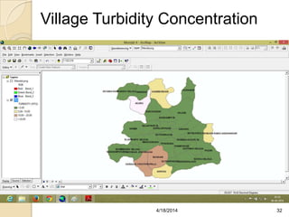 Village Turbidity Concentration
324/18/2014
 