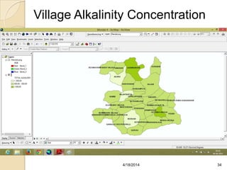 Village Alkalinity Concentration
344/18/2014
 