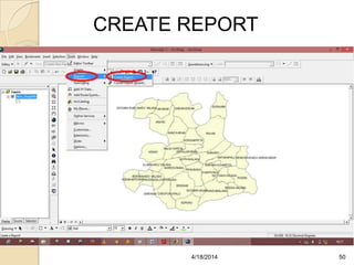 CREATE REPORT
504/18/2014
 