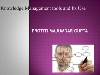 Knowledge Management tools and Its Use



             PROTITI MAJUMDAR GUPTA
 
