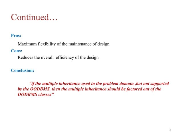 Mapping Problem Domain Objects to Object-Persistence Formats(OOAD ...