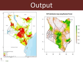 Applications of ecological niche modelling for mapping the risk of Rift Valley fever in Kenya