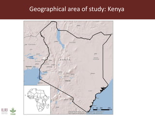Applications of ecological niche modelling for mapping the risk of Rift Valley fever in Kenya