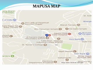 MAPUSA MAP
 