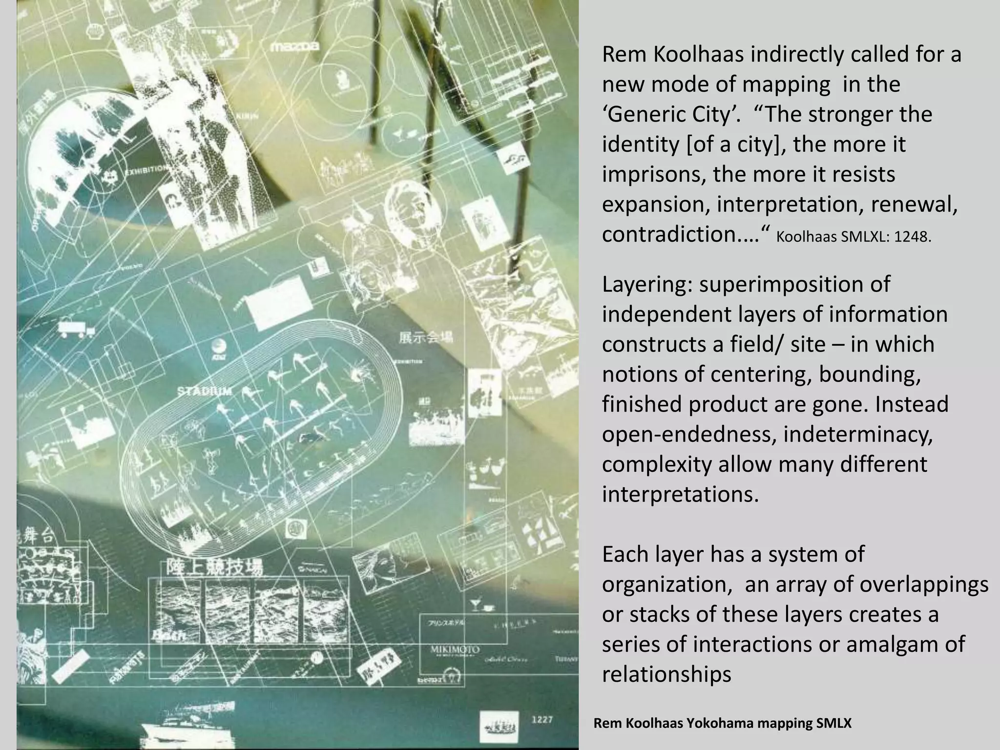 Mapping The  City  Maps And  Plans