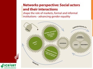Mapping the social network architecture of rural communities gender & technological innovations in the semi-arid tropics of India
