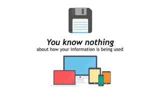 Mapping your digital footprint by A K Goel