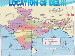 In Which Direction Delhi Is Located Mapping Your Way Class 5 Maths Ppt