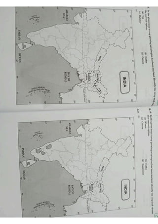 Map practice of geography biology inda and | PDF