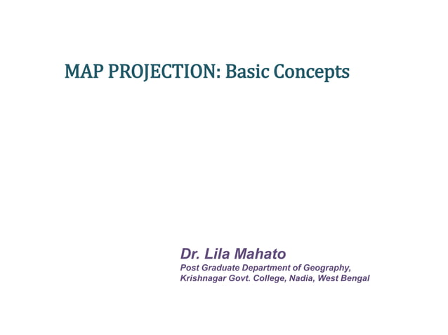 map-projection-ppt