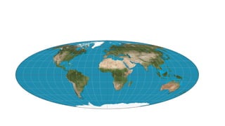 MAP PROJECTION.pptx remote sensing gis globe | PPTX
