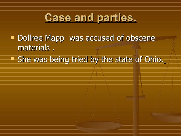 mapp v ohio mapp v ohio case brief