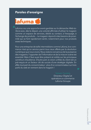 8 sur 
10 n’envisagent absolument pas d’en créer un. 
/DFRQFXUUHQFHGł,QWHUQHWHVWSRXUWDQWELHQUÒHOOHGDQVFHUWDLQVWSHV 
GHFRPPHUFHV'DQVOHGRPDLQHGHOłRSWLTXHSDUH[HPSOHHOOHHVW 
même d’une extrême agressivité sur les prix et durement ressentie par 
FHSURIHVVLRQQHOPHPEUHGXUÒVHDX2SWLF 
* 163 QHVDLWSDV 
 