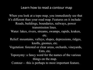 Why You Neds Physical Maps and Know How To Read A Topographic Map | PPTX