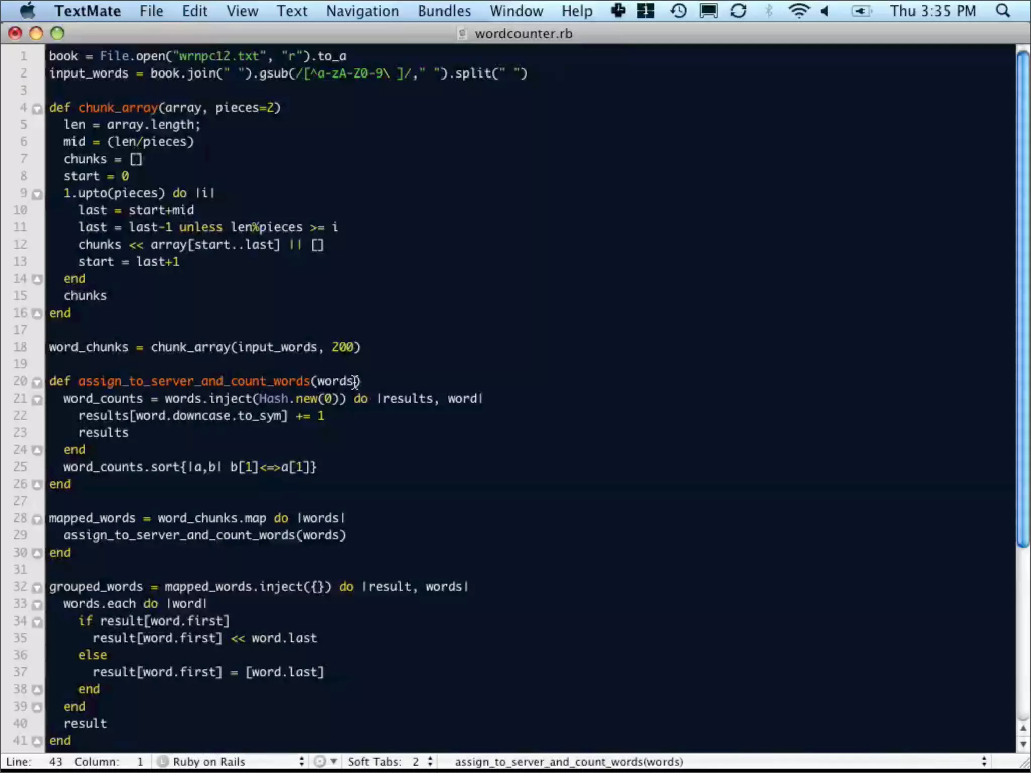 EC2, MapReduce, and Distributed Processing