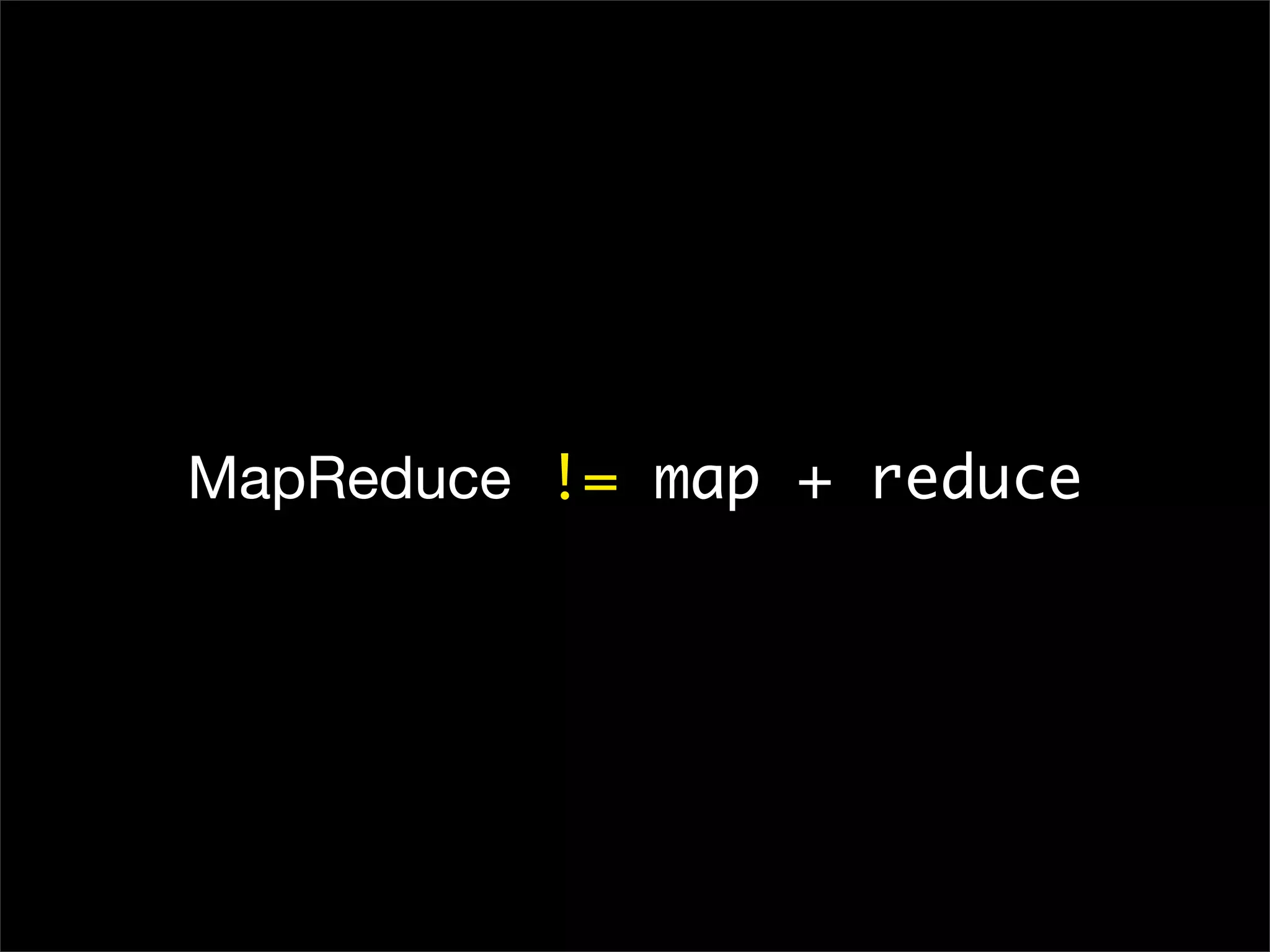 EC2, MapReduce, and Distributed Processing